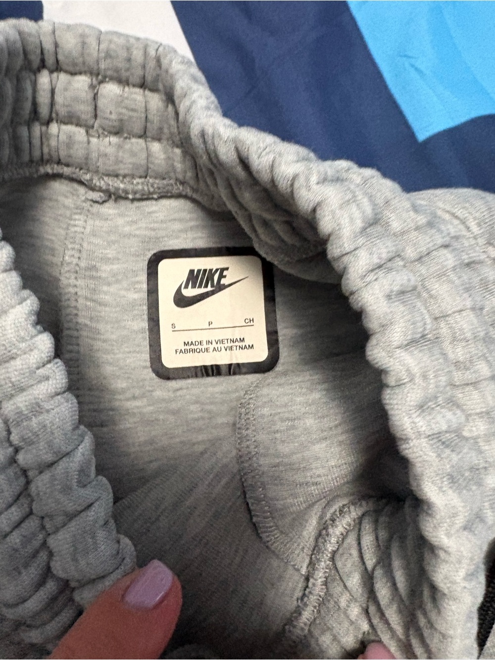Nike Kids Light Gray Elastic Waist Joggers